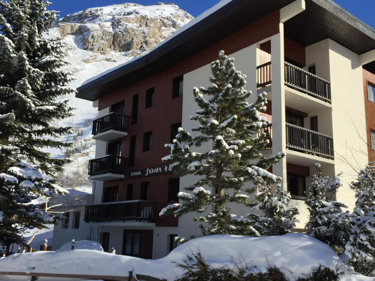 Residence Studio Sakura Val-dʼIsère Eksteriør billede